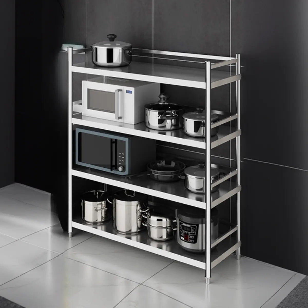Rust Resistant Stainless Steel Countertop Baker's Rack