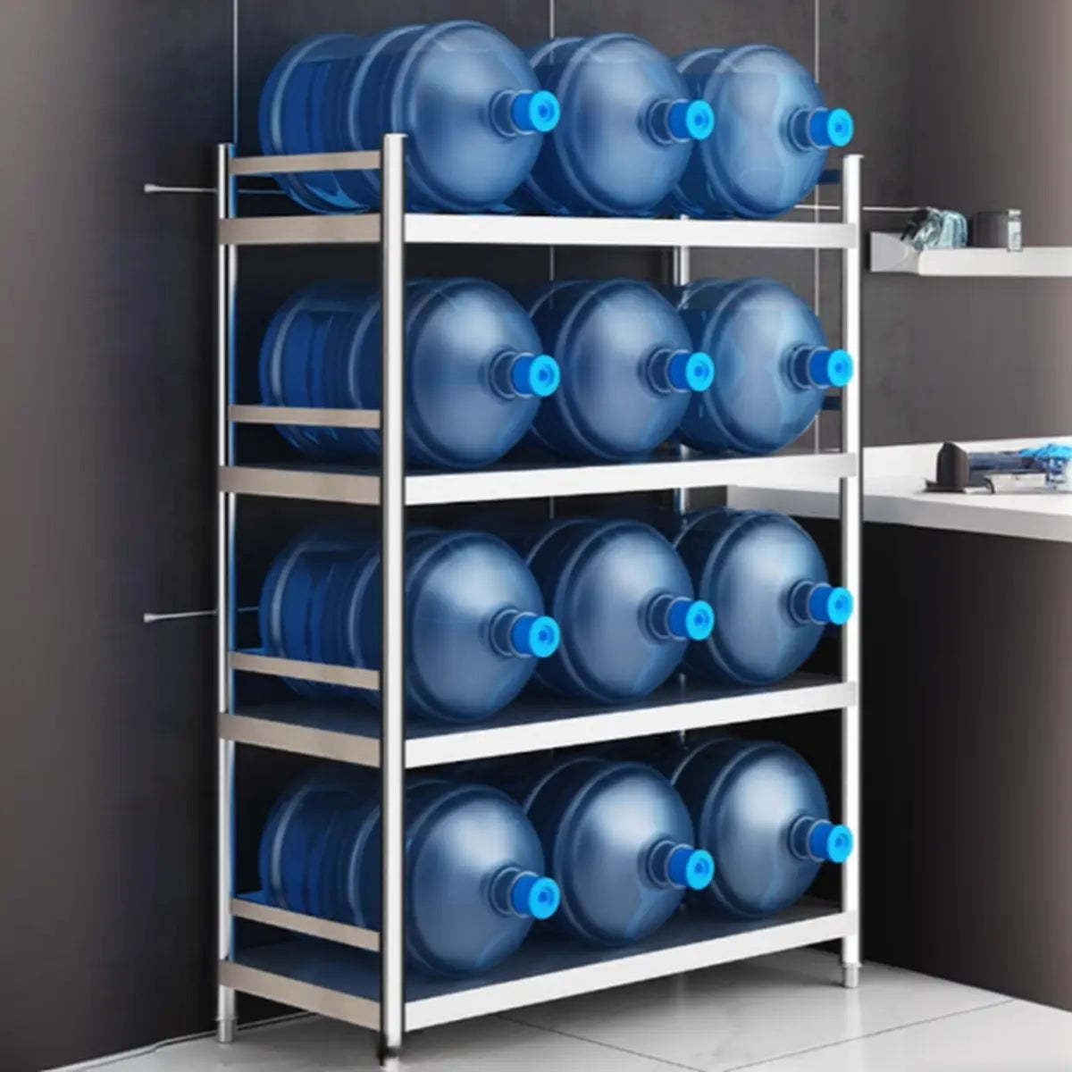 Rust Resistant Stainless Steel Countertop Baker's Rack