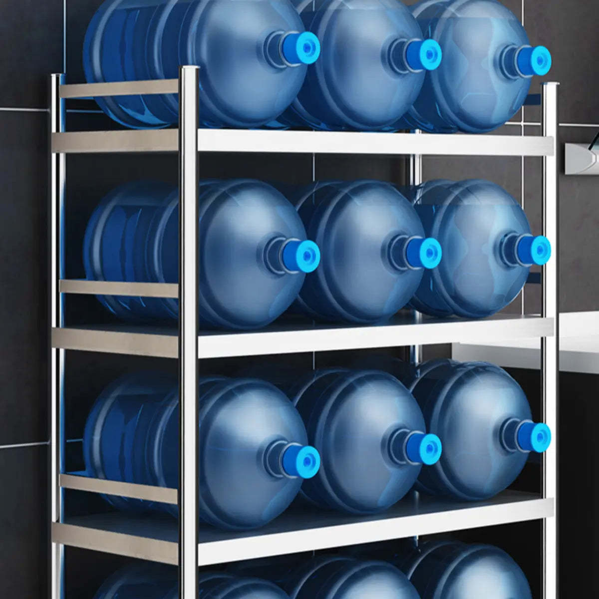 Rust Resistant Stainless Steel Countertop Baker's Rack