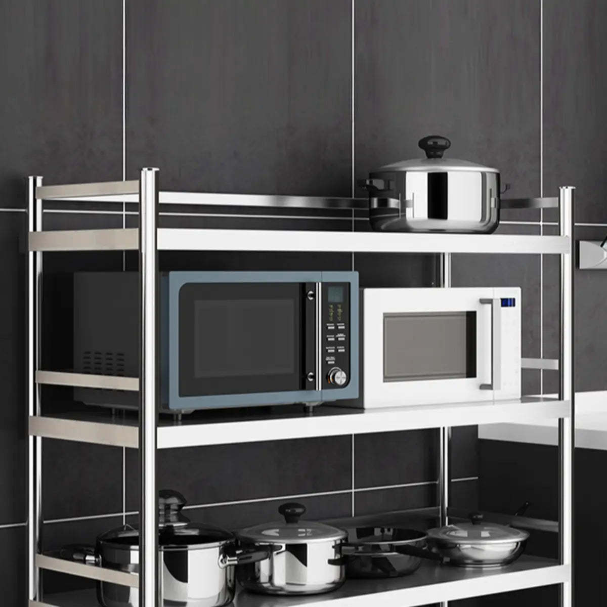 Rust Resistant Stainless Steel Countertop Baker's Rack