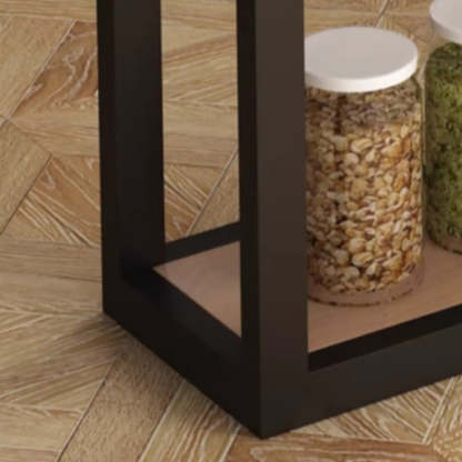 Rustic Brown Rectangular Narrow Console Table