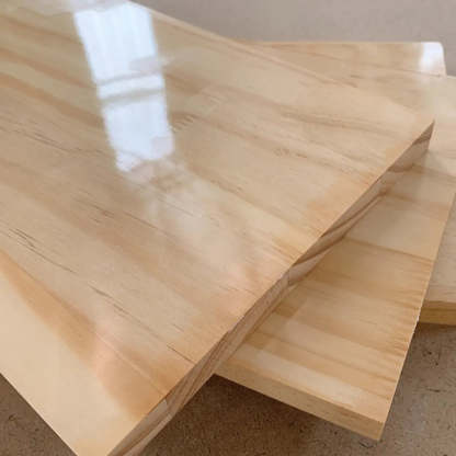 Rustic Triangle Corner Bookcase — Natural Finish