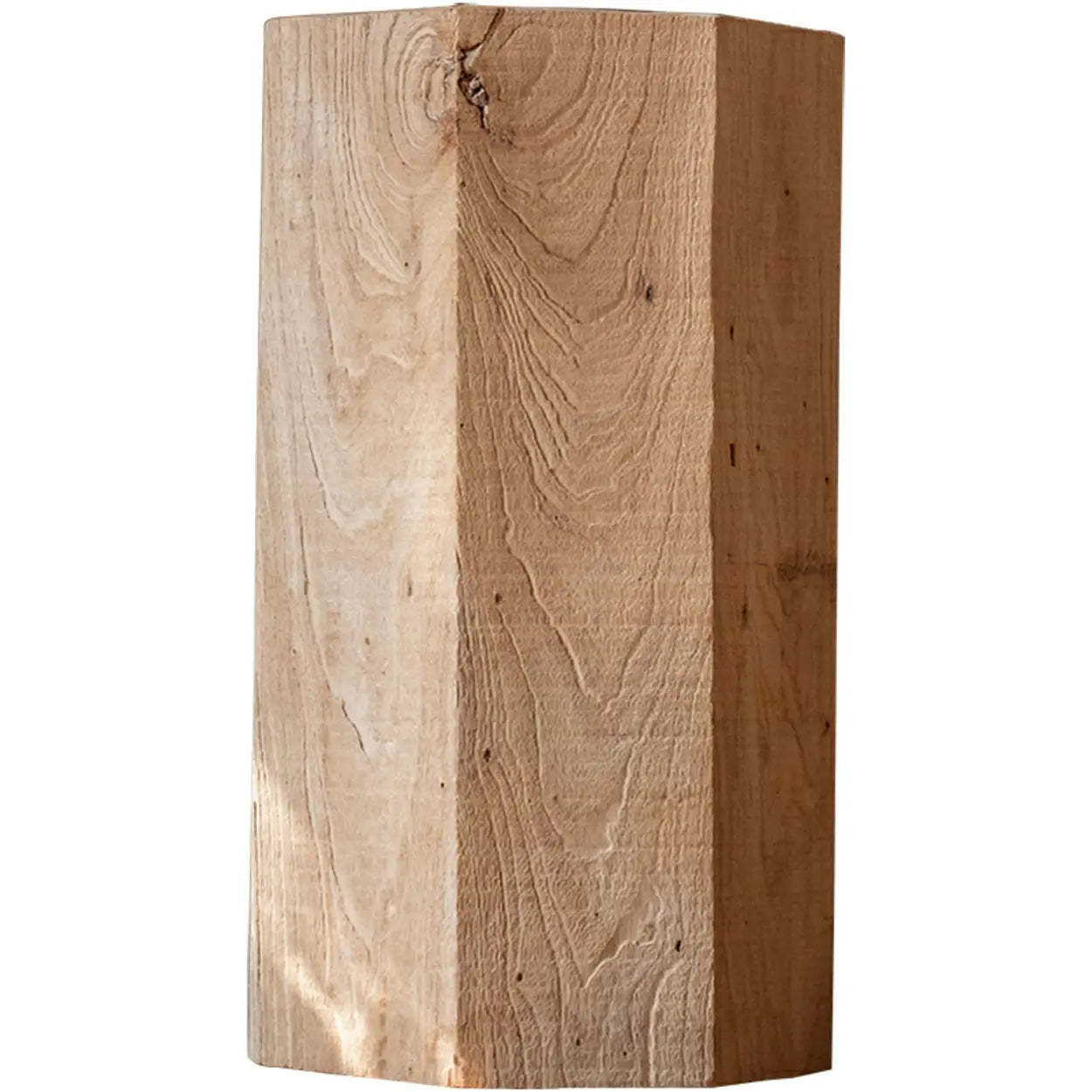 Rustic Natural Wood Floor Plant Stand