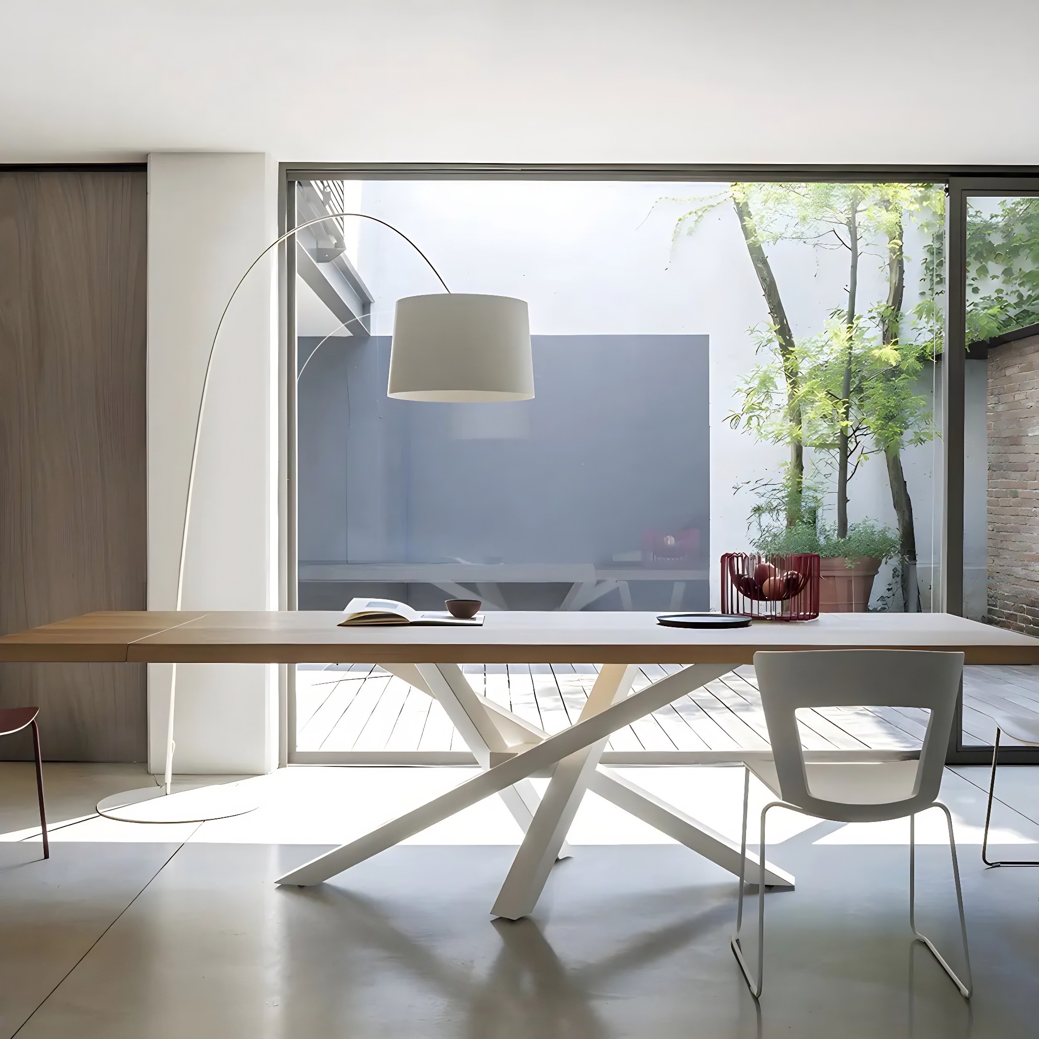 Rustic Pine Rectangular Dining Table