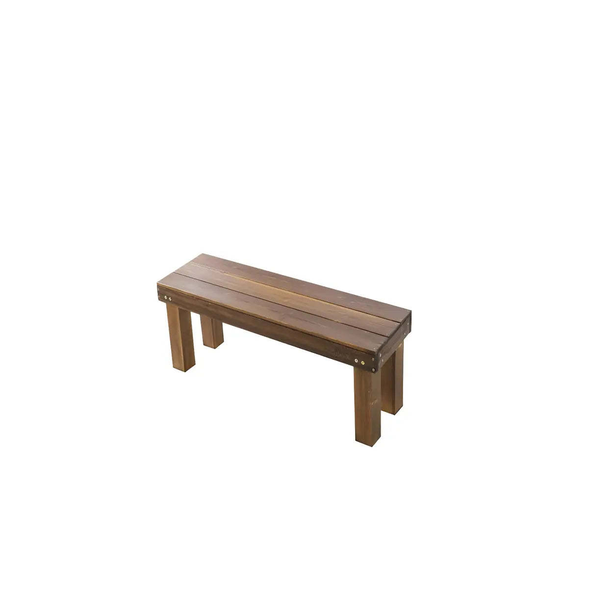 Rustic stand rectangular brown out f — 20"L x 12"W x 14"H
