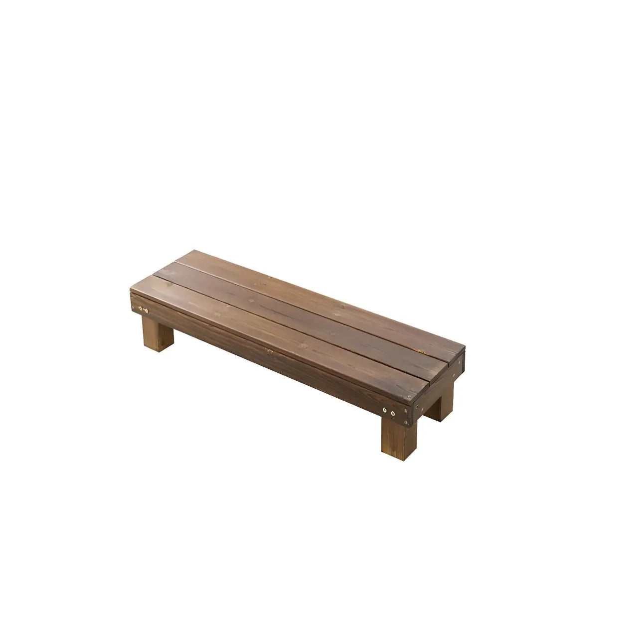Rustic rust stand out f in wood ceramic resin