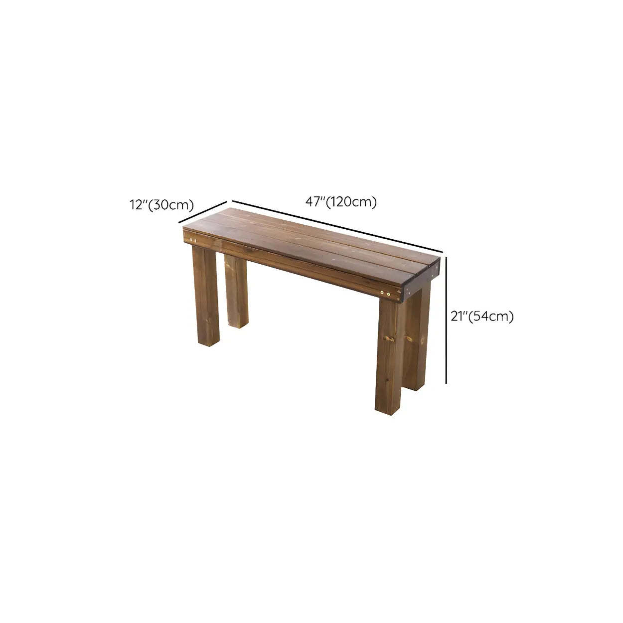 Rustic plant rectangular brown out f