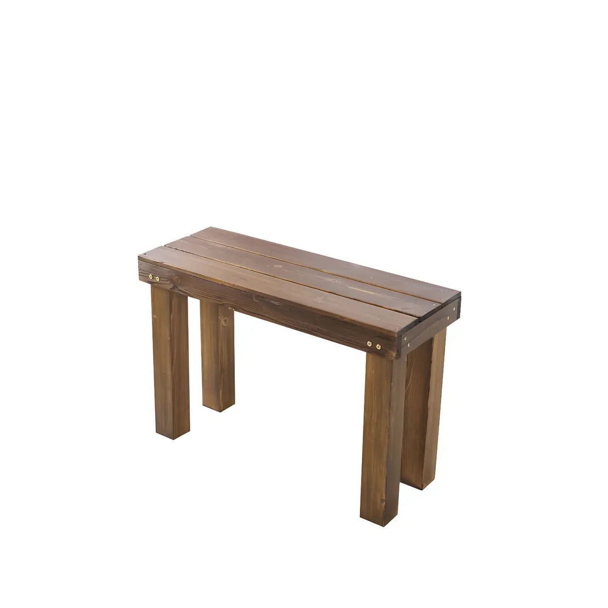 Rustic stand rectangular wood out f — 31"L x 12"W x 14"H