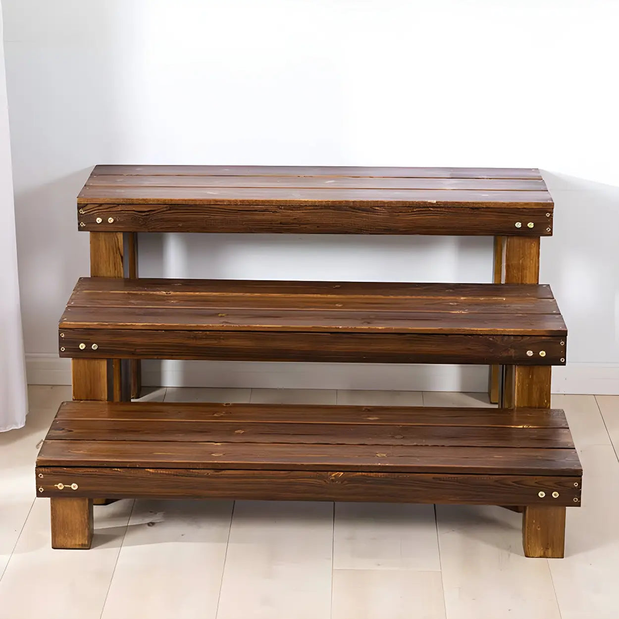 Lighom plant rectangular wood out f for kitchen — 31"L x 12"W x 7"H