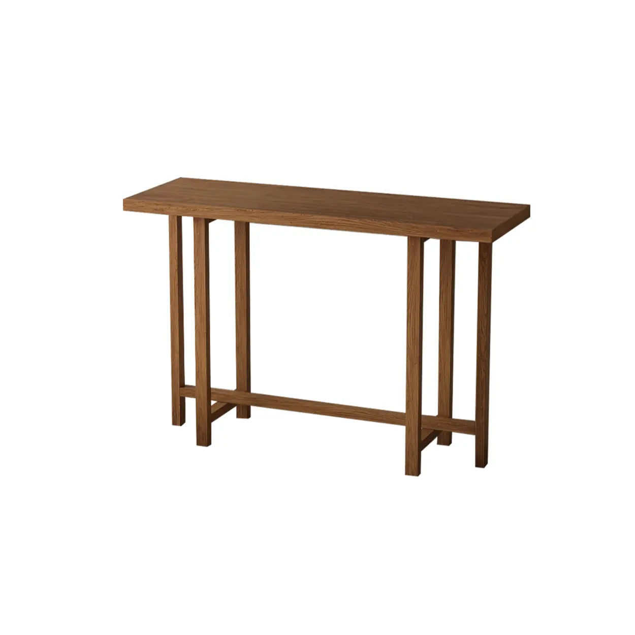 Rustic Solid Wood Entryway Console Table