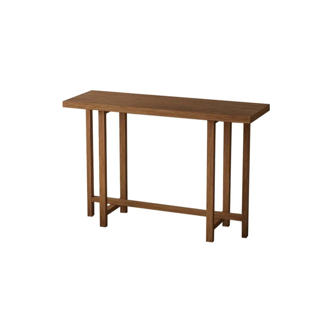 Rustic Solid Wood Entryway Console Table