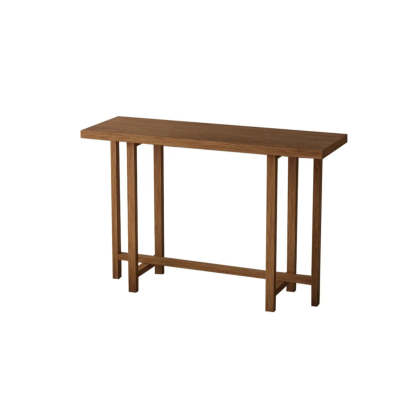 Rustic Solid Wood Entryway Console Table