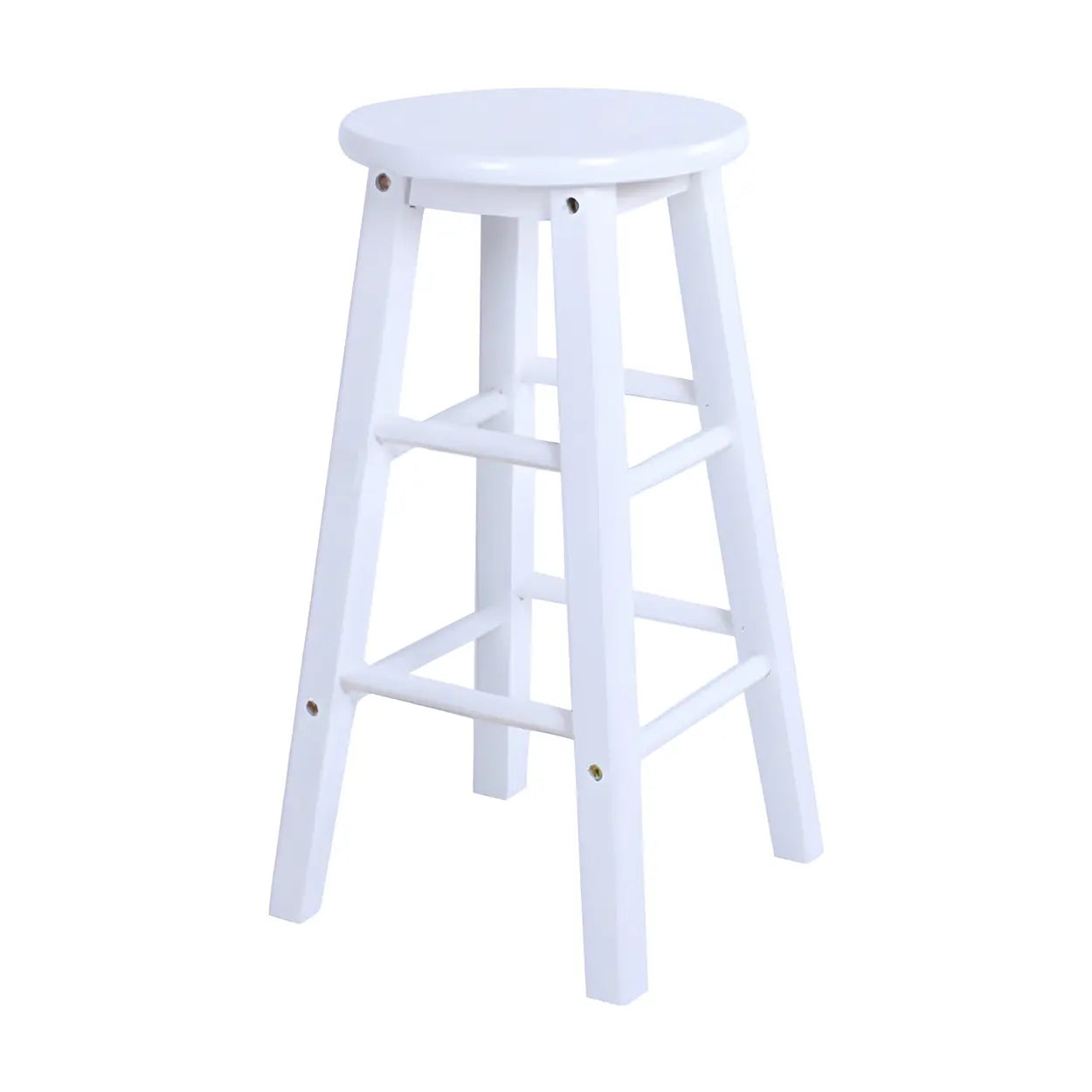Rustic Round Wood Bar Stool