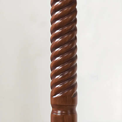 Rustic Brown Wood Freestanding Entryway Hall Tree