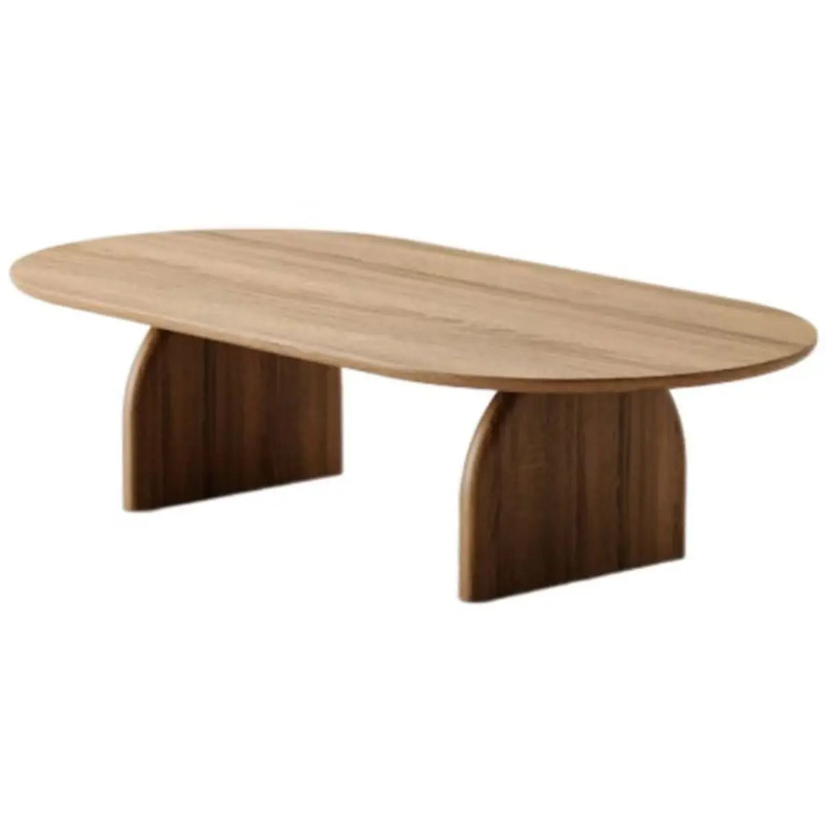 Scandinavian Natural Pine Sled Coffee Table