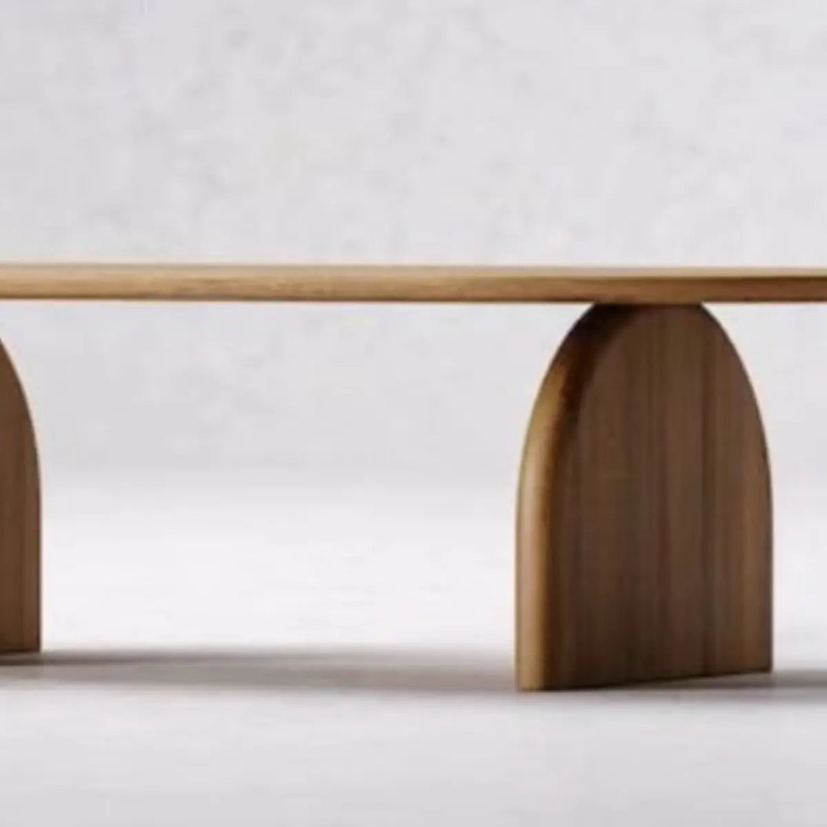 Scandinavian Natural Pine Sled Coffee Table
