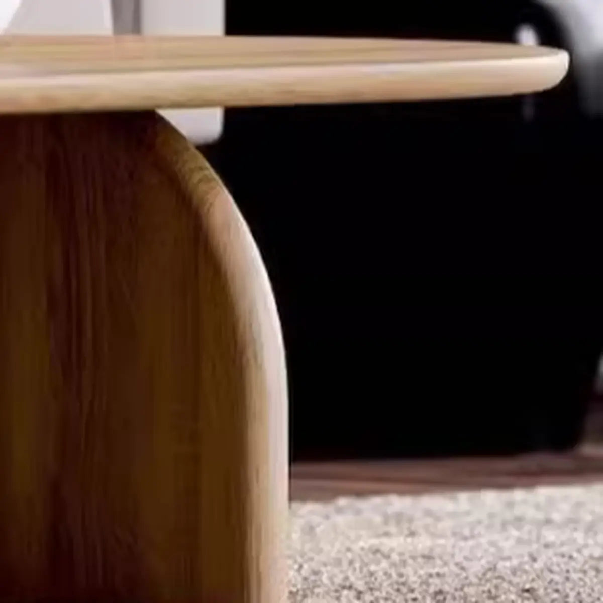 Scandinavian Natural Pine Sled Coffee Table