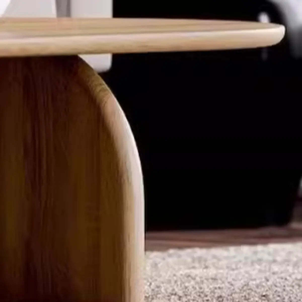 Scandinavian Natural Pine Sled Coffee Table