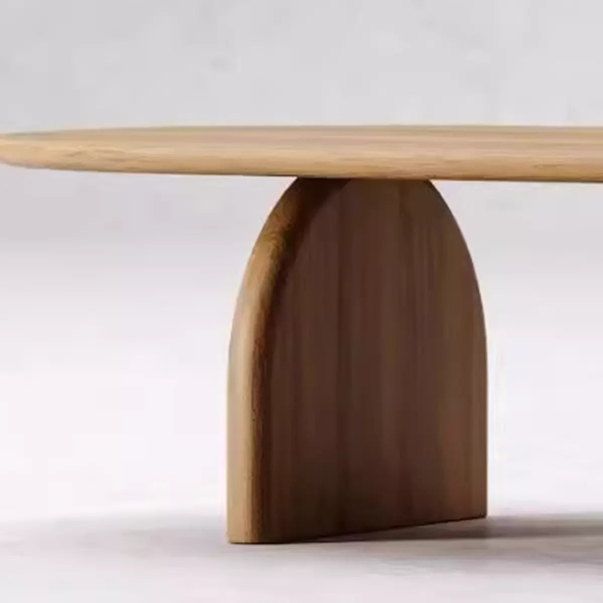 Scandinavian Natural Pine Sled Coffee Table