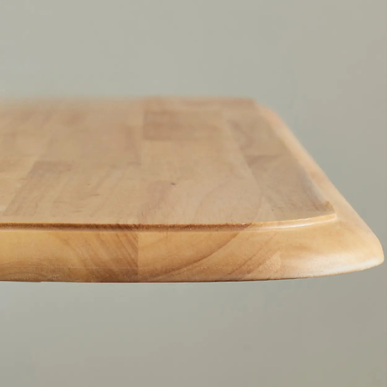 Scandinavian Natural Wood Rectangular Dining Table