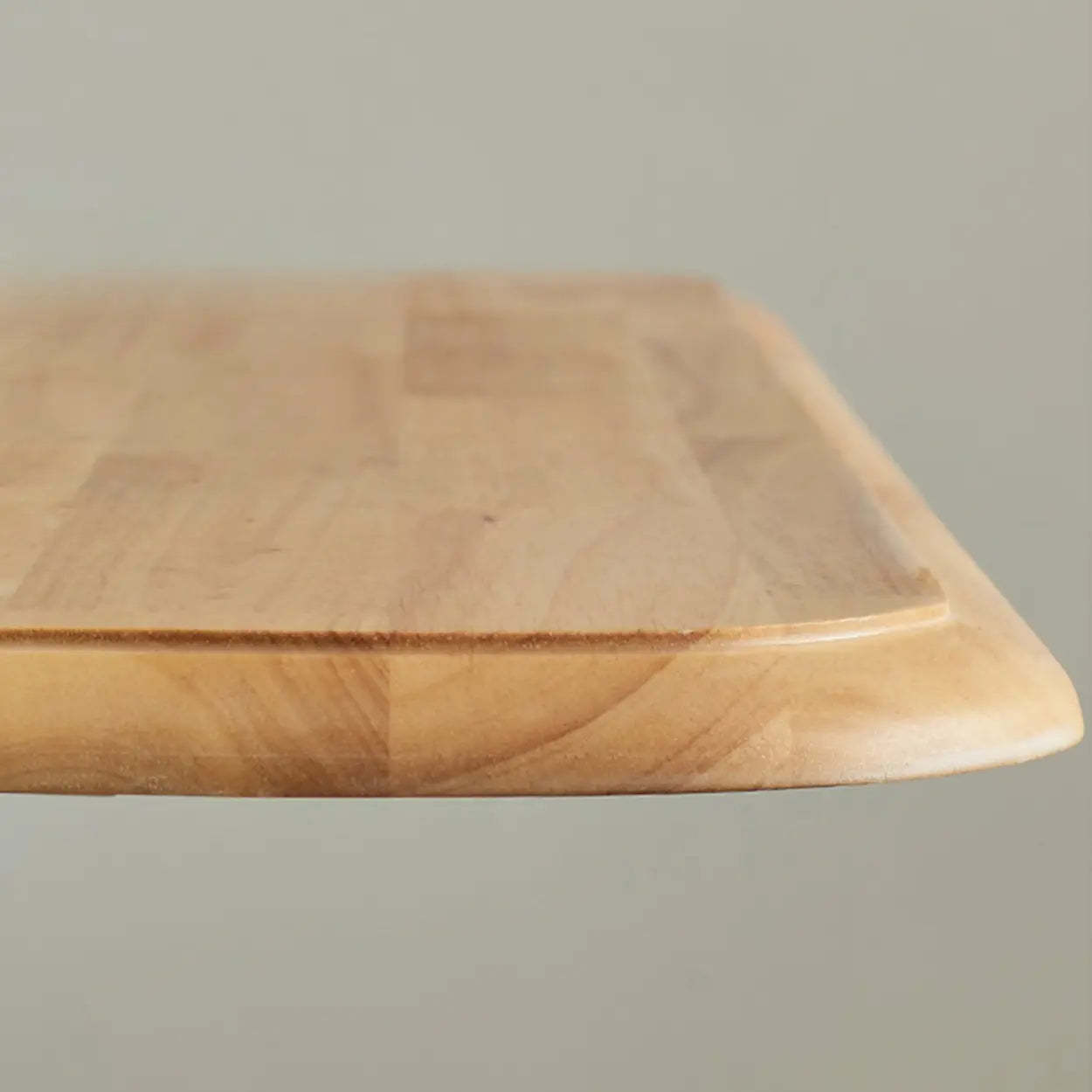 Scandinavian Natural Wood Rectangular Dining Table