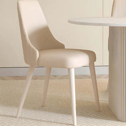 Scandinavian Oval White Stone Dining Table
