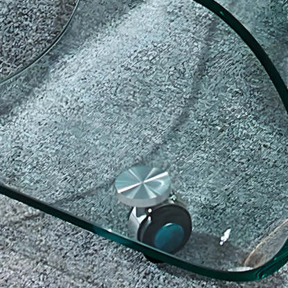 Modern rectangular black coffee tables