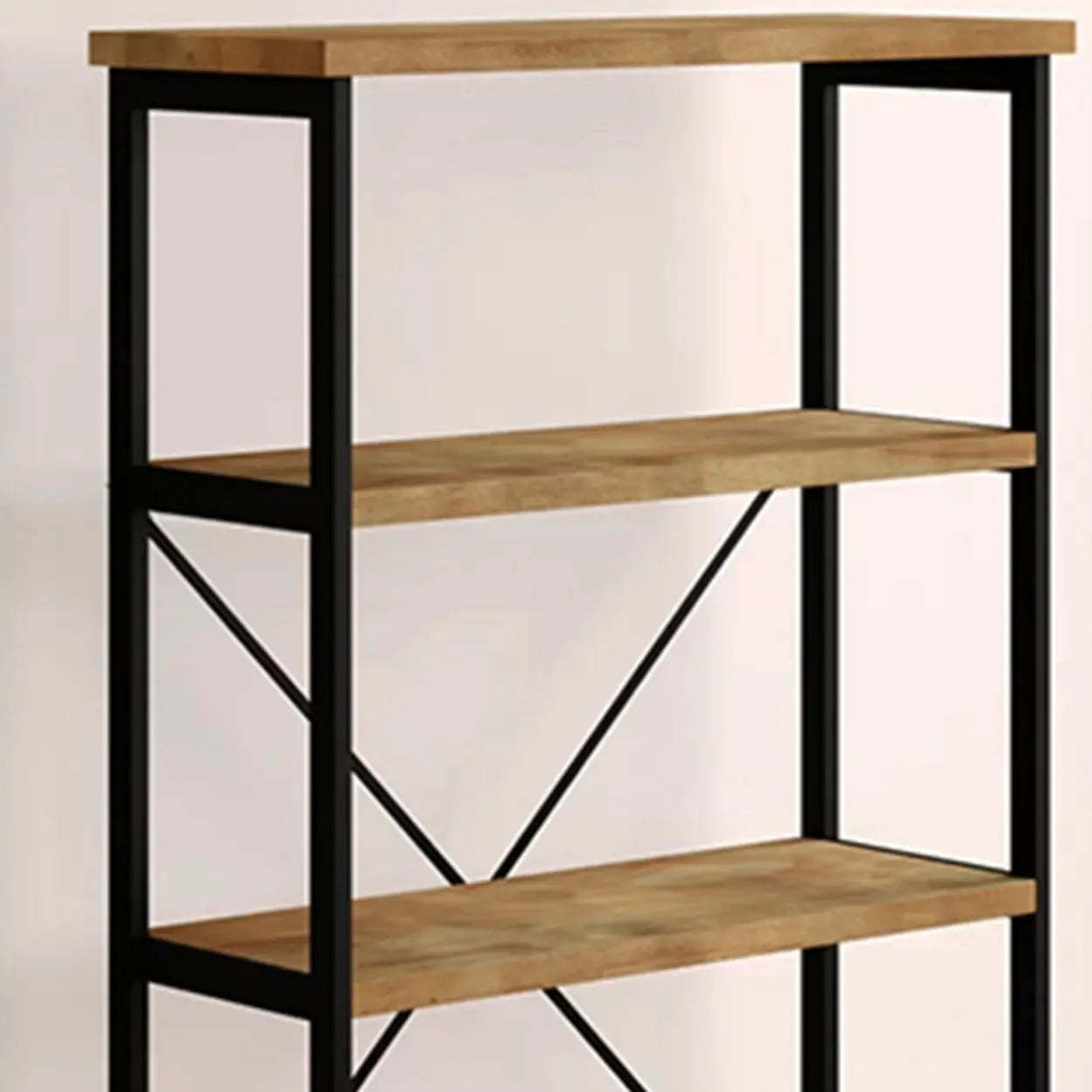 Sepia Casual Alloy 5-Shelf Open Bookcase