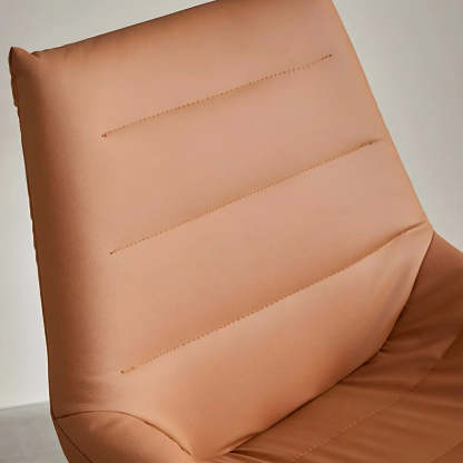 Lighom leather base silver office chairs