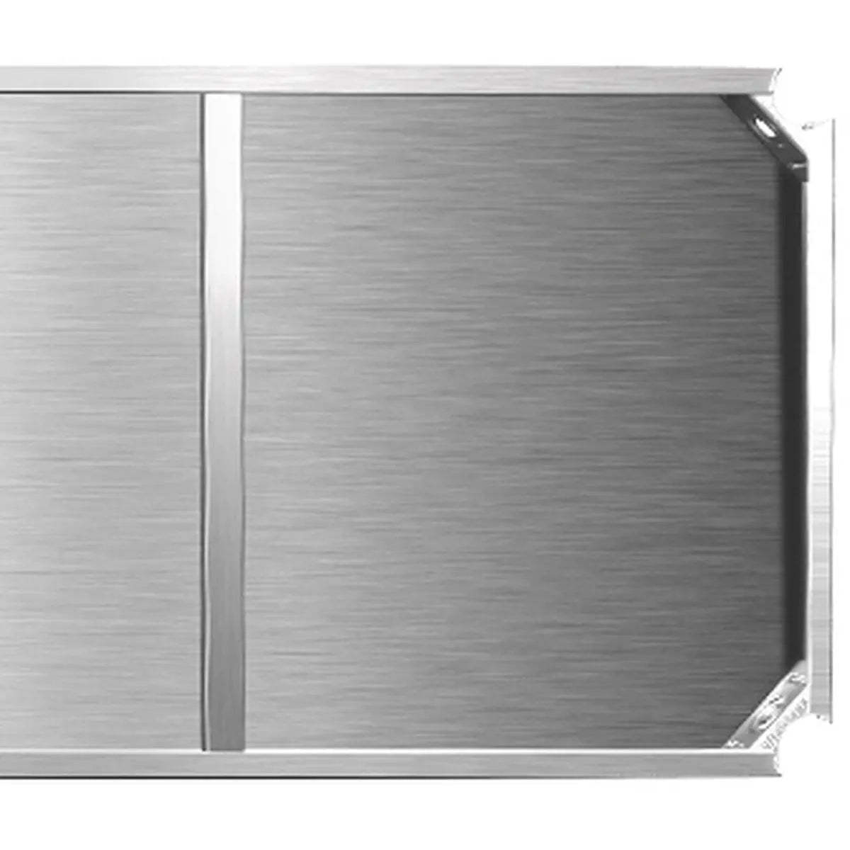 Silver Stainless Steel Countertop Baker's Rack with Shelves