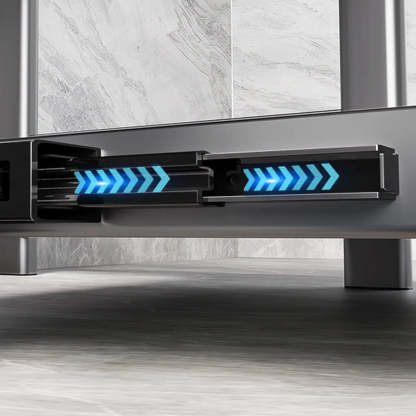 Silver Stainless Steel Baker's Rack with Microwave Shelf