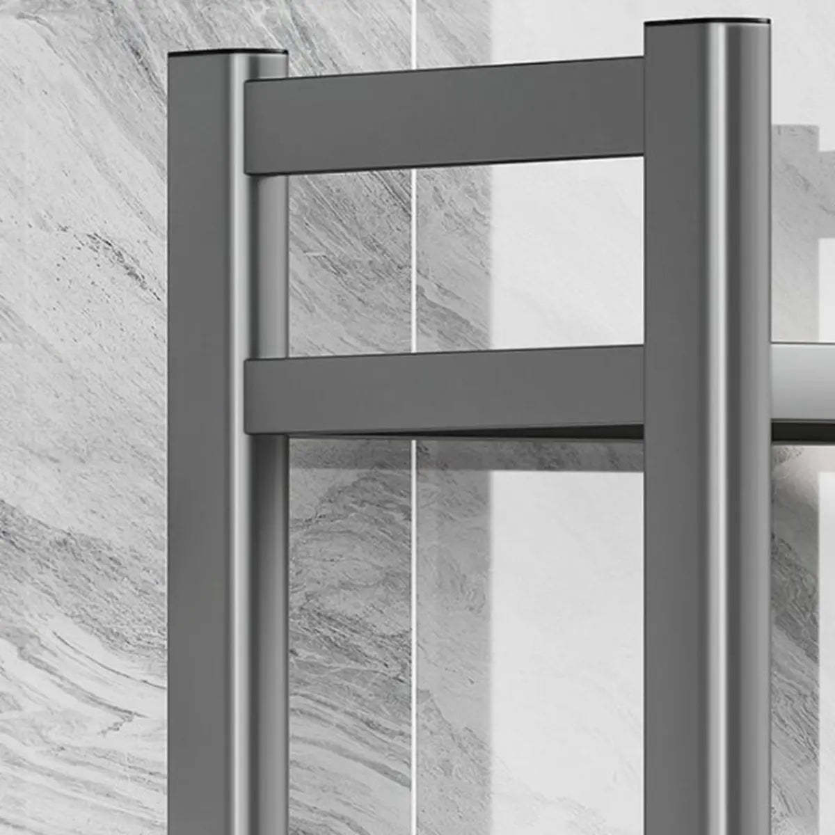 Silver Stainless Steel Baker's Rack with Microwave Shelf