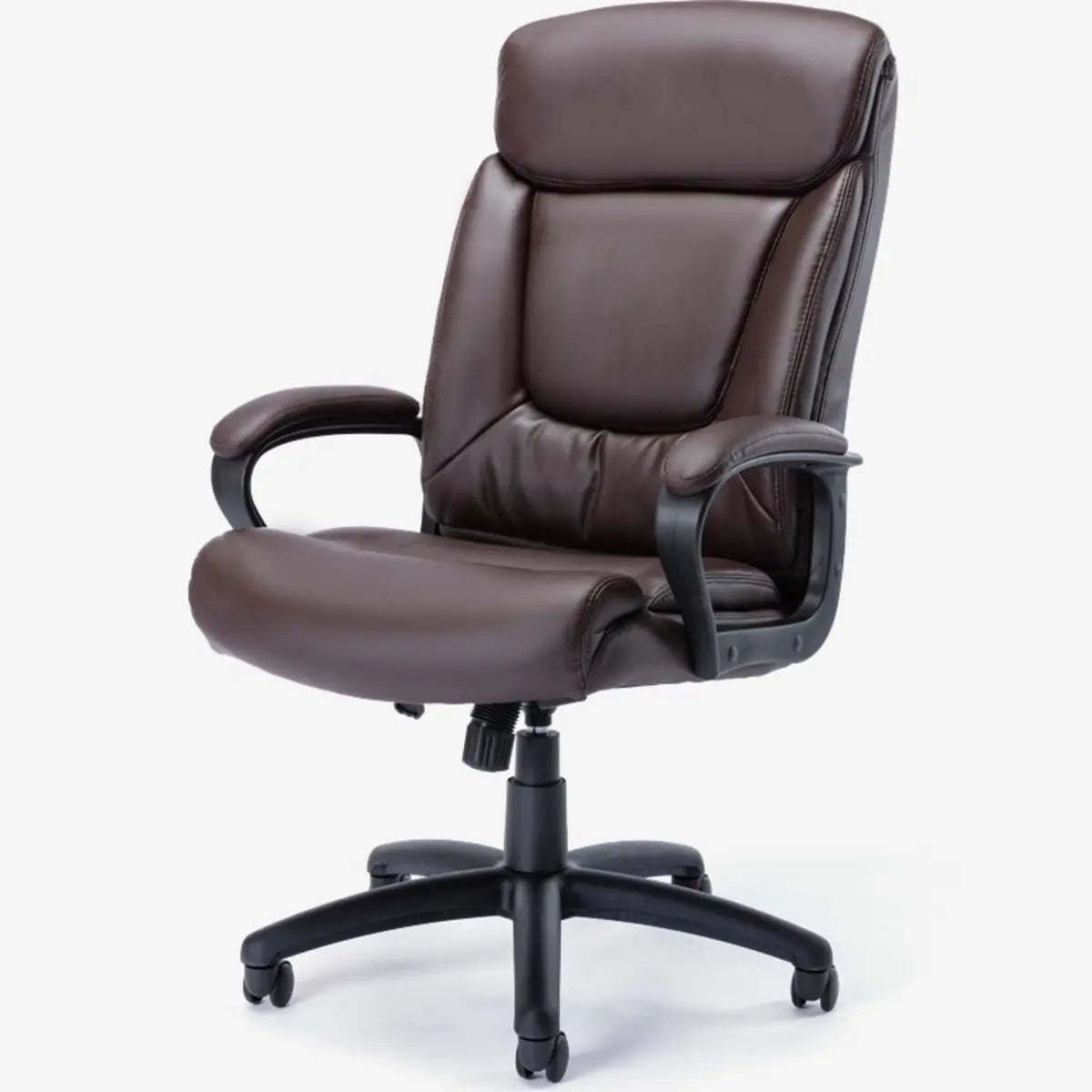Lighom simple leather office chairs for office — Brown