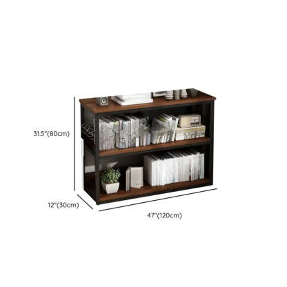 Steel Open-Back Vertical Bookshelf
