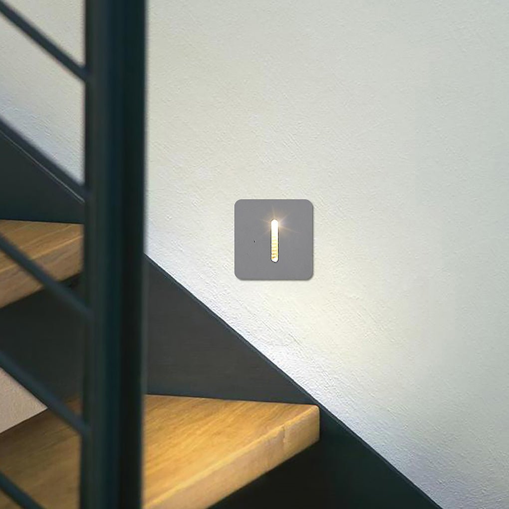 Round Square LED Modern Waterproof Outdoor Step Lights Stairway Sconces-Lighom