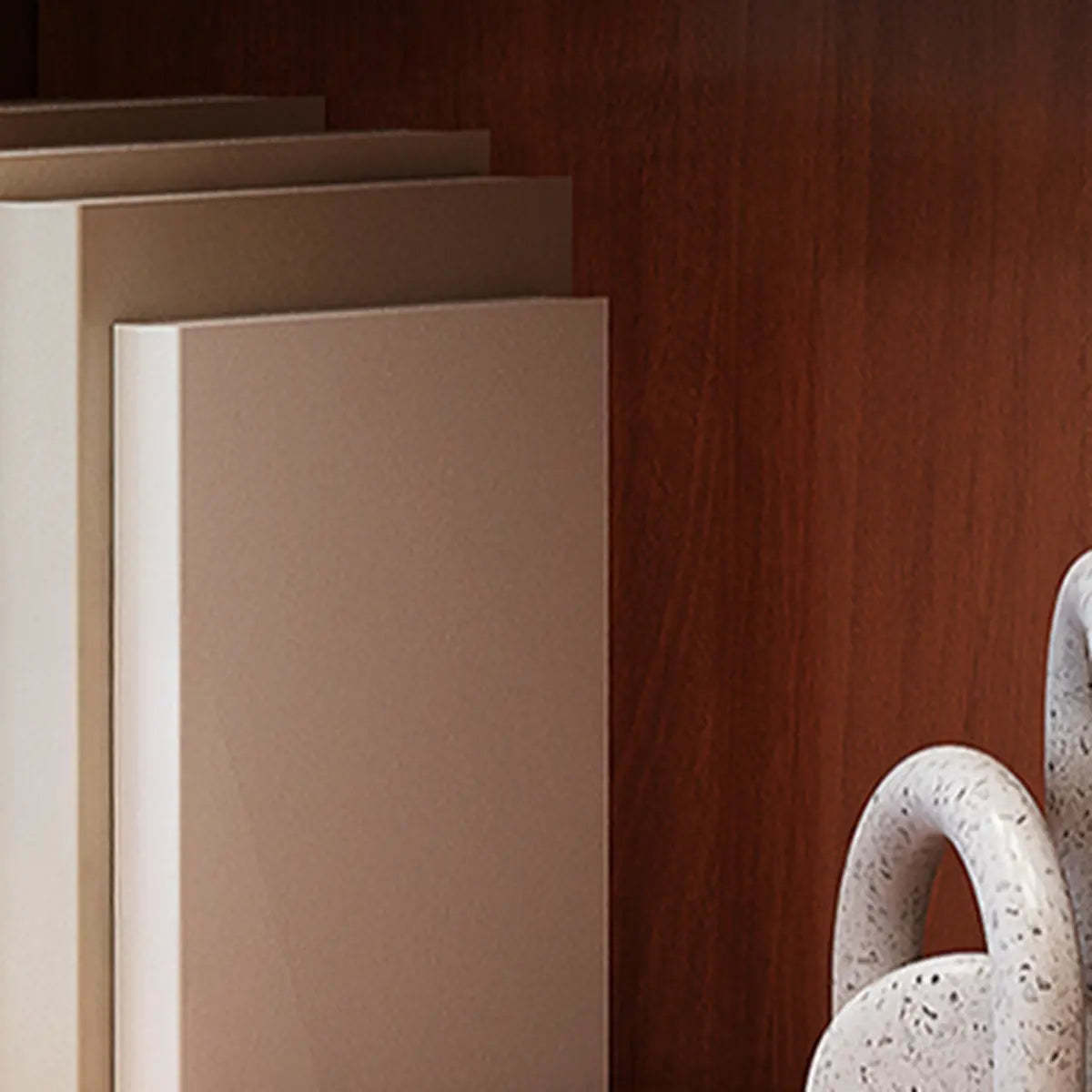 5-Tier Wood Vertical Bookcase