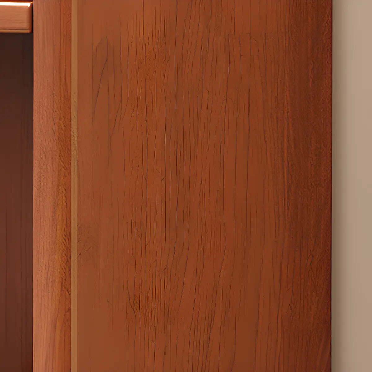 5-Tier Wood Vertical Bookcase
