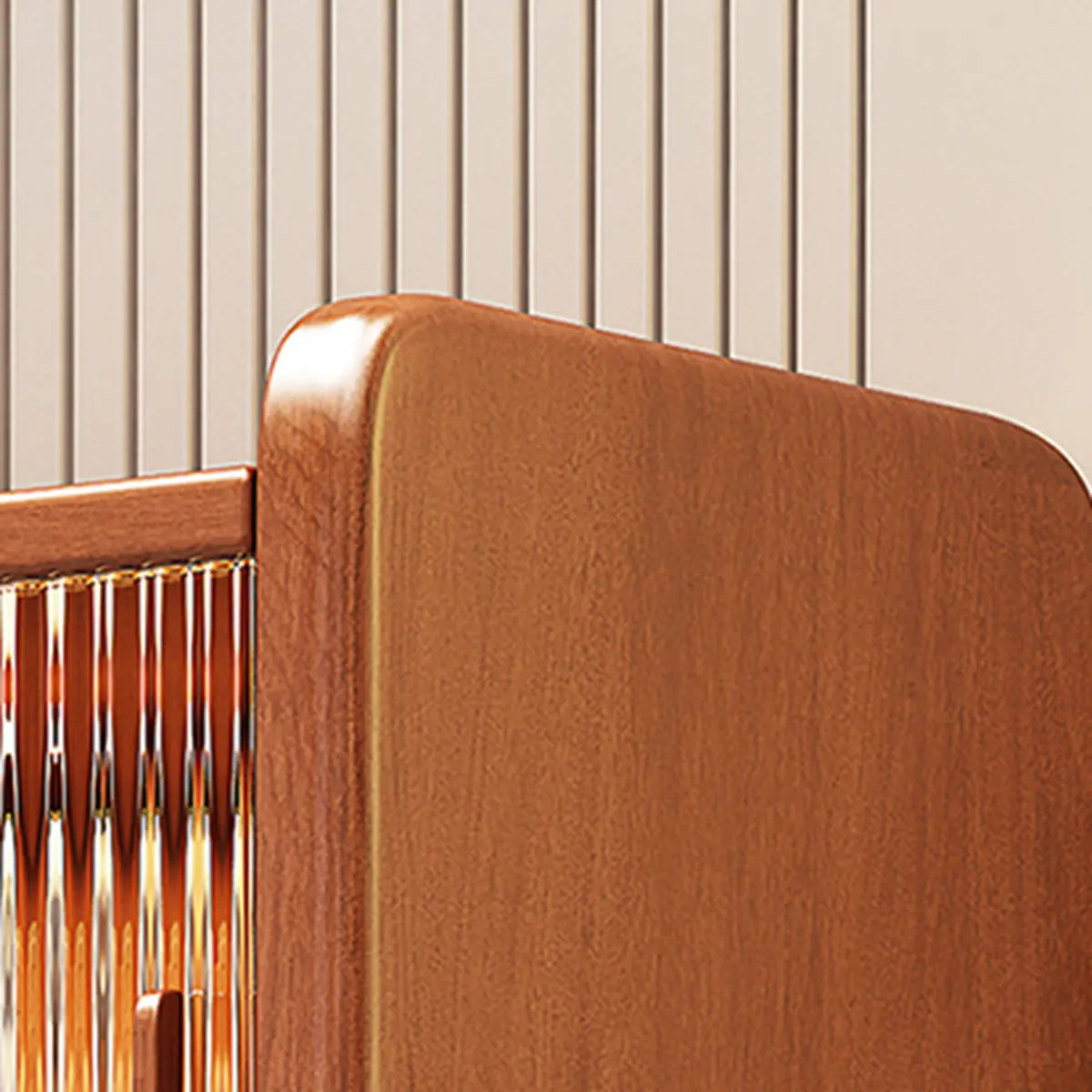 5-Tier Wood Vertical Bookcase