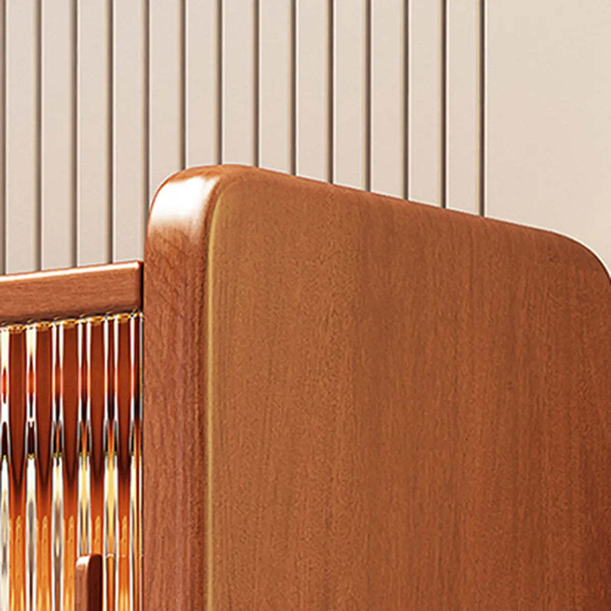 5-Tier Wood Vertical Bookcase