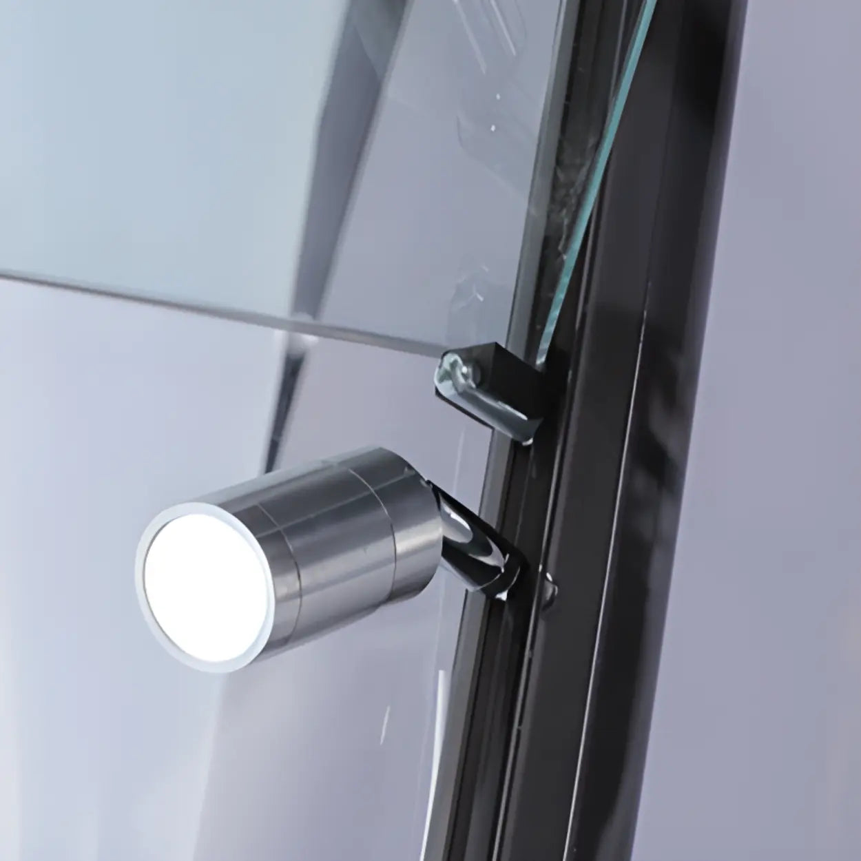 Clear Glass Rectangular Floor Display Cabinet — 4