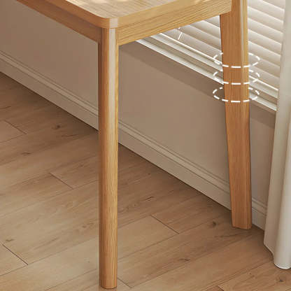 Simple Rectangular Wood Double Writing Desk
