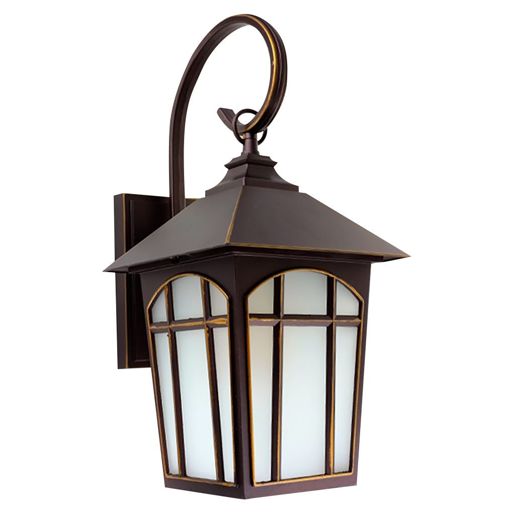 Retro Waterproof Iron Glass Modern Outdoor Wall Lights Wall Sconces Lighting-Lighom