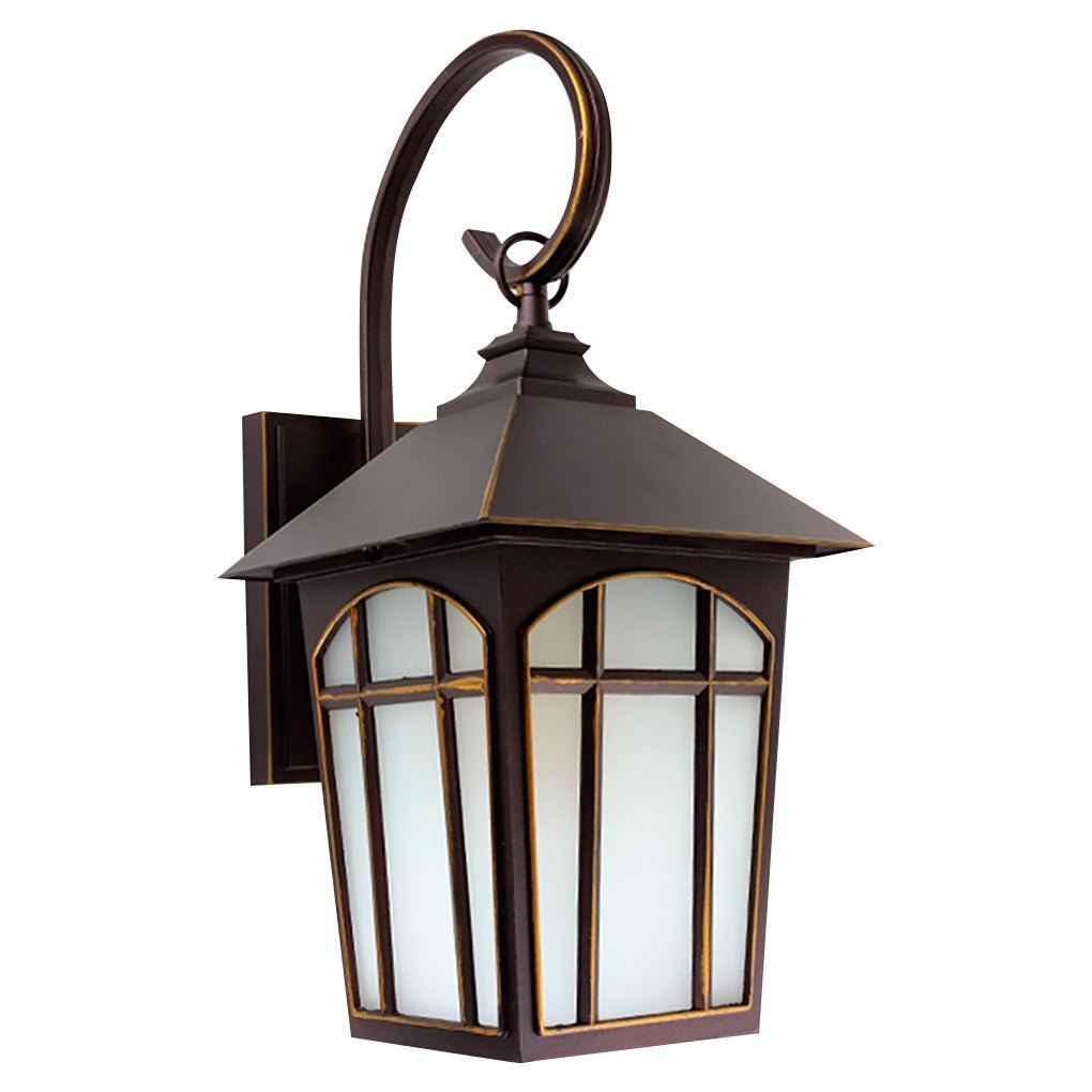 Retro Waterproof Iron Glass Modern Outdoor Wall Lights Wall Sconces Lighting-Lighom