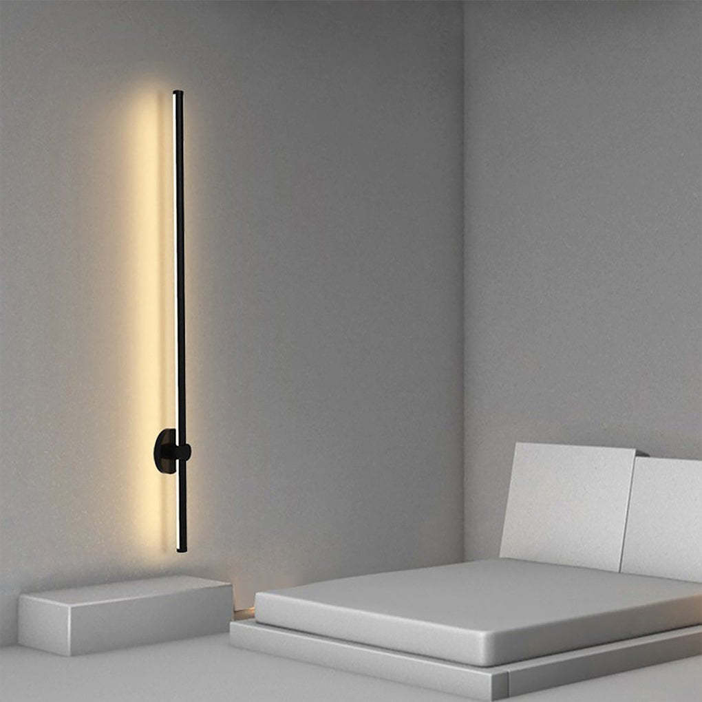 Simple Rotatable Three-color Dimming LED Wall Lamp for Living Room Background Wall-Lighom