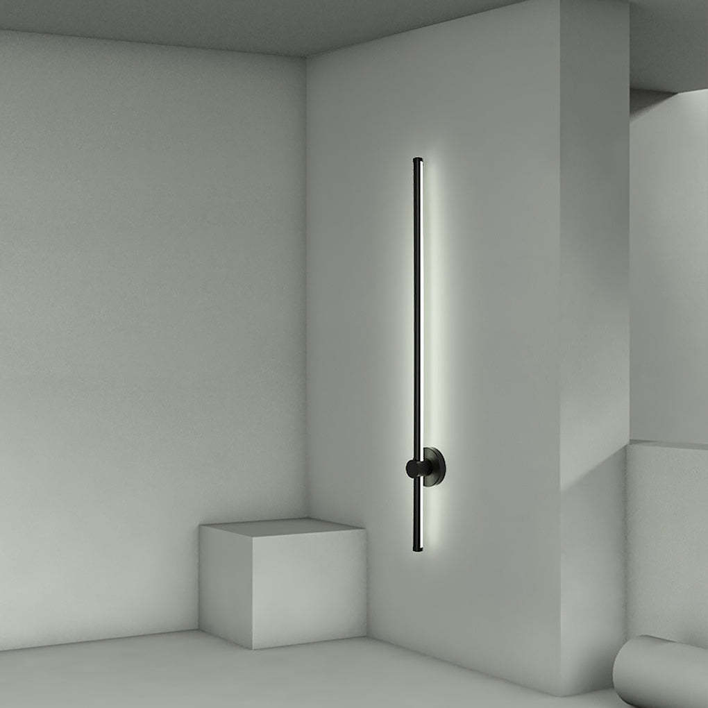 Simple Rotatable Three-color Dimming LED Wall Lamp for Living Room Background Wall-Lighom