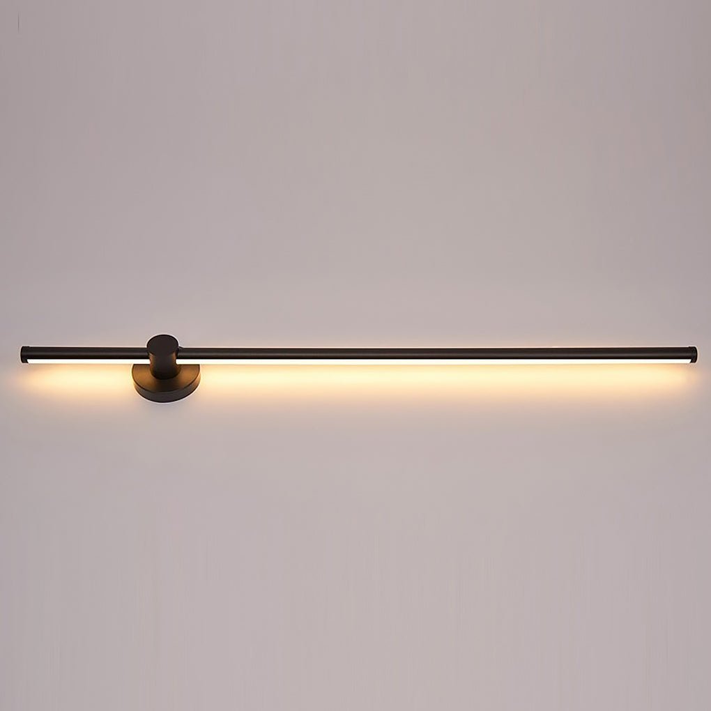 Simple Rotatable Three-color Dimming LED Wall Lamp for Living Room Background Wall-Lighom