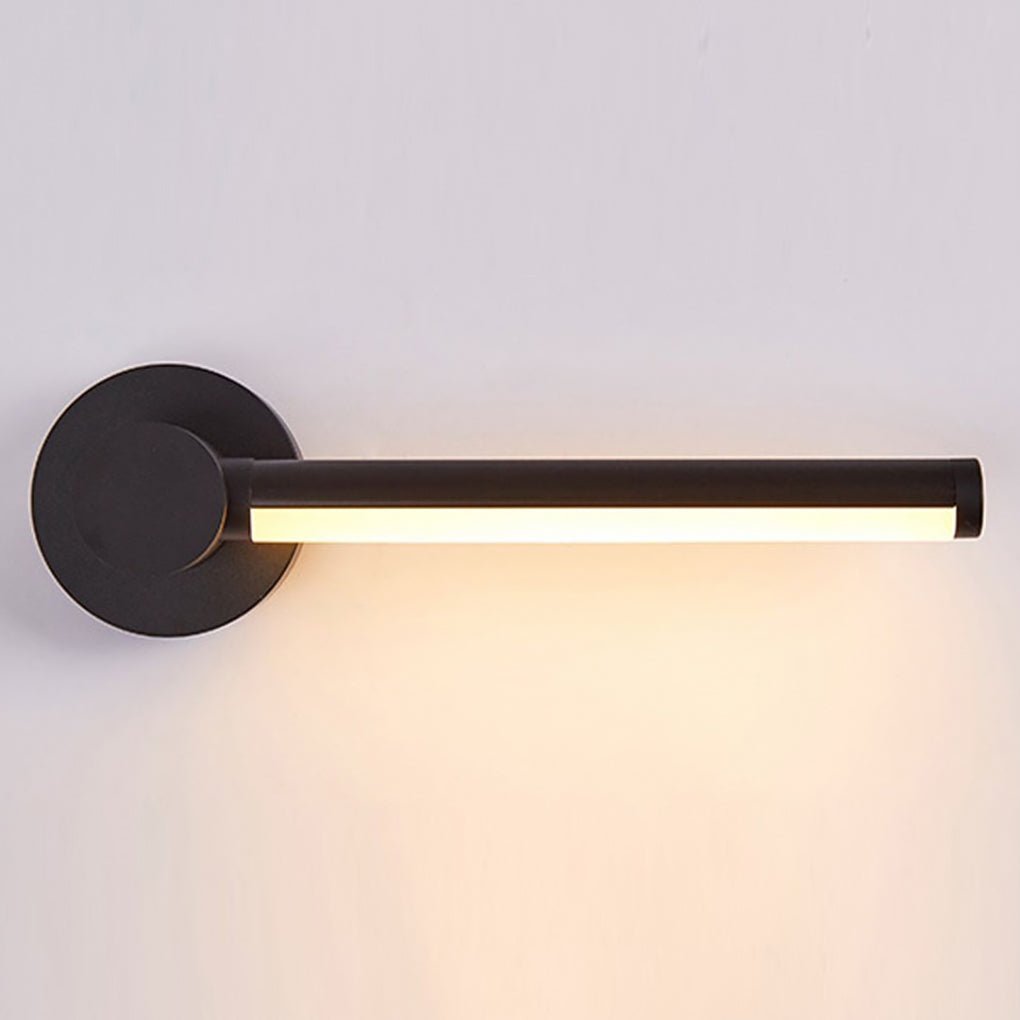 Simple Rotatable Three-color Dimming LED Wall Lamp for Living Room Background Wall-Lighom