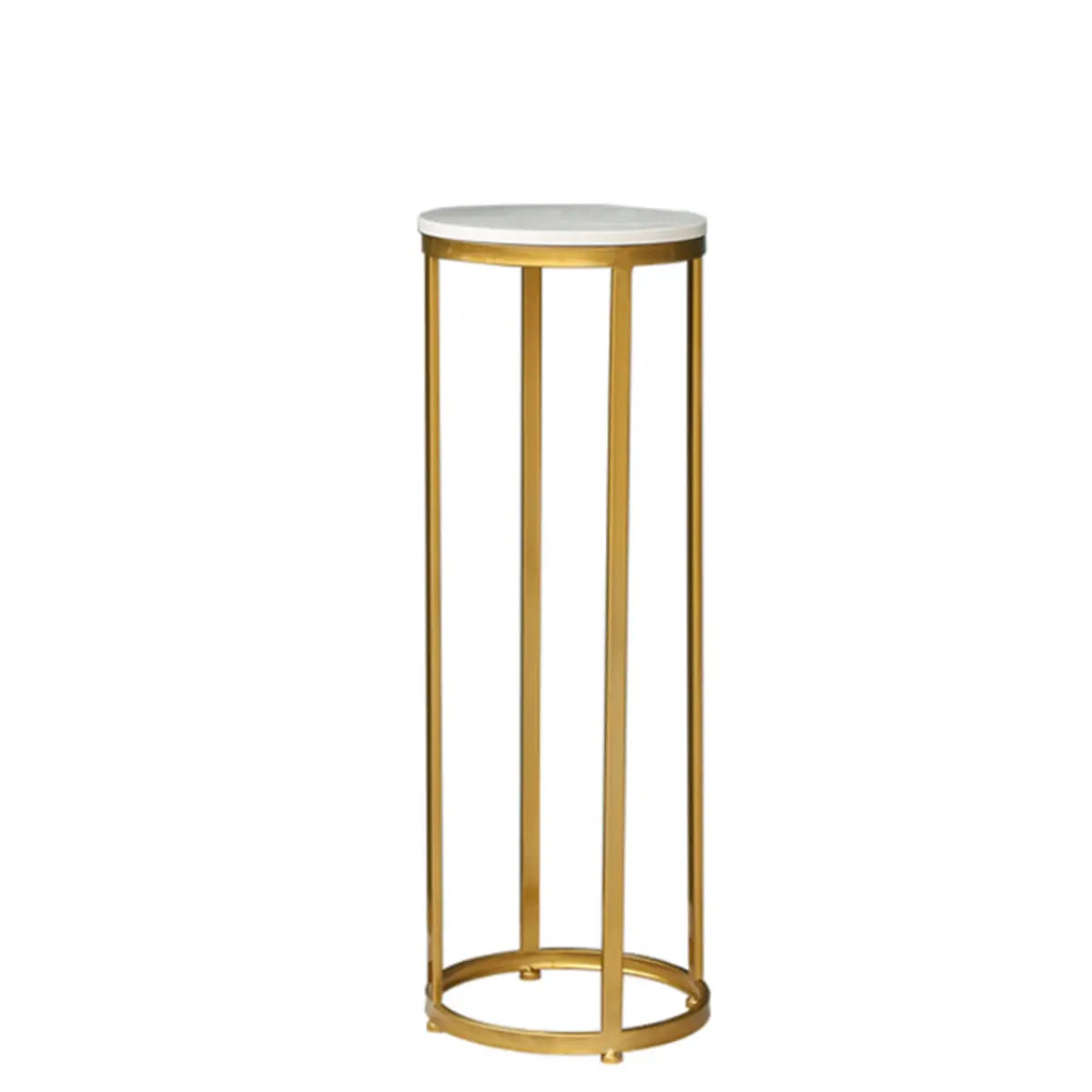 Lighom plant nesting marble metal stone end & side tables