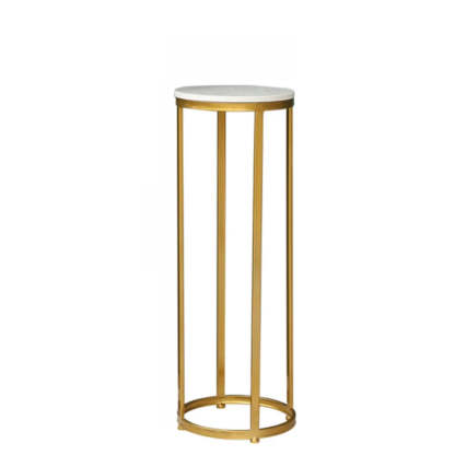 Lighom plant nesting marble metal stone end & side tables