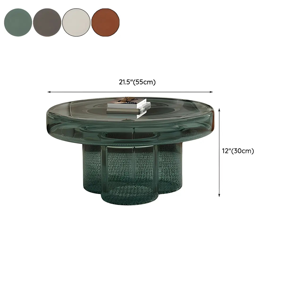 Glass Round Coffee Table